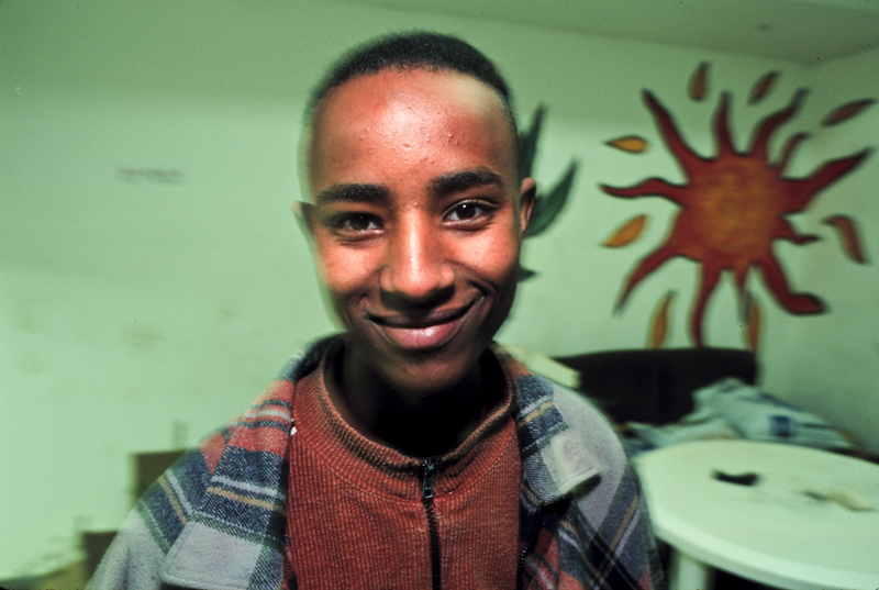 Ethiopian boy, Israel